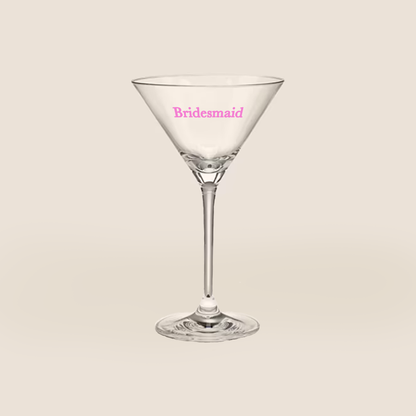 Gwil Vinyl Bridal Martini Glass