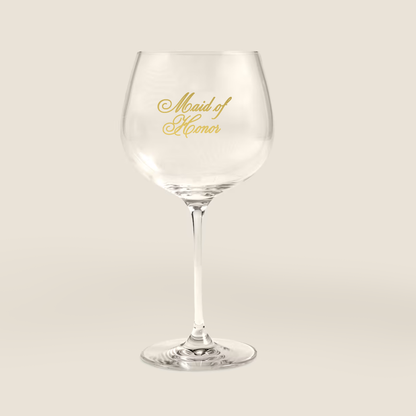 Eris Vinyl Bridal Gin Glass