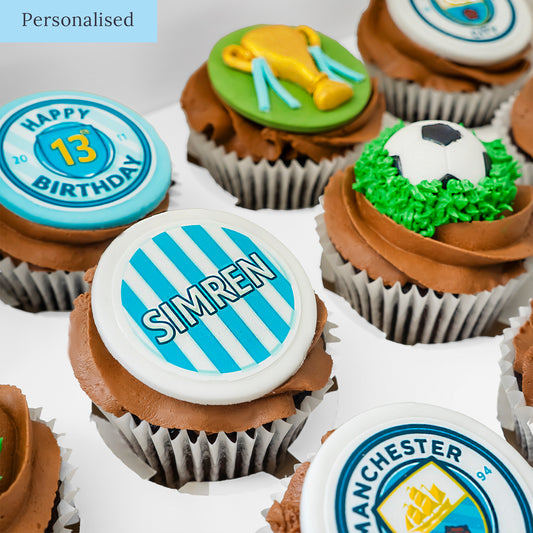 Football Club Cupcake Discs